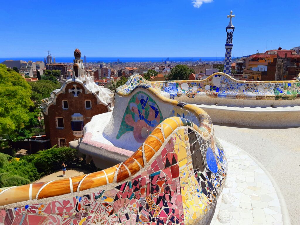 Park Guell. 3 Days in barcelona